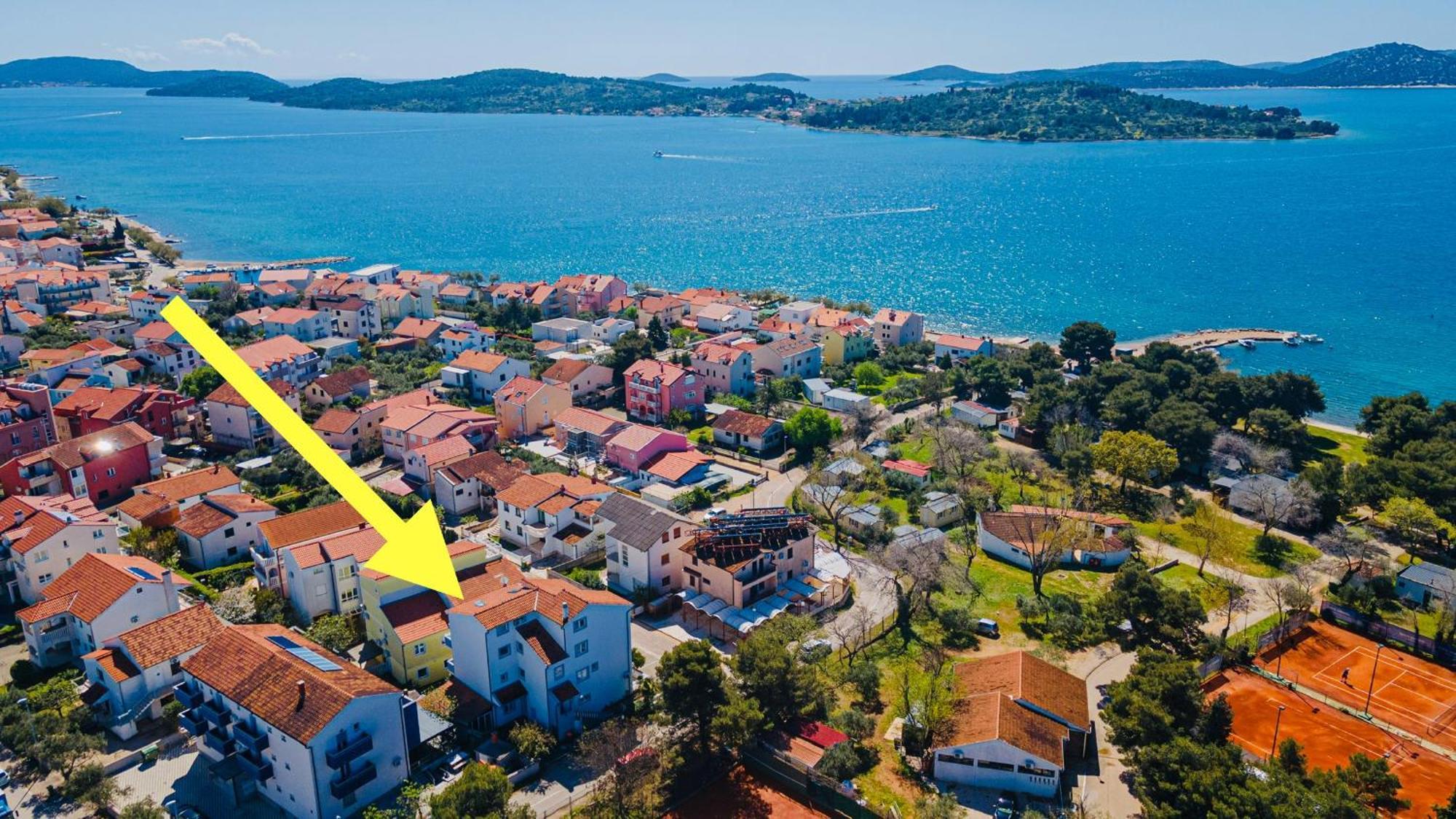 Apartments Lovric Vodice Eksteriør bilde